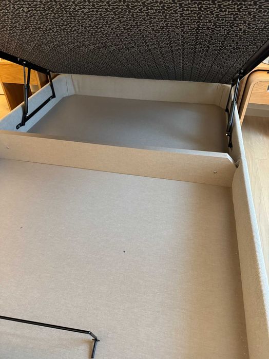 Sommier com arrumação 140x200 - Base Tidy - NOVO