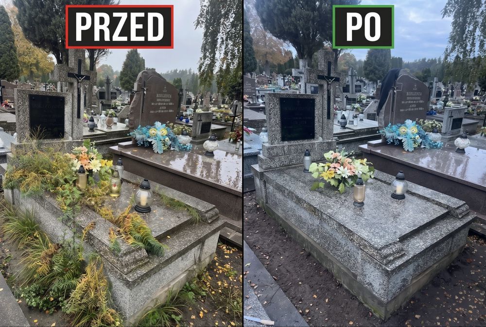 Czyszczenie i Sprzątanie Grobów – Białystok i okolice