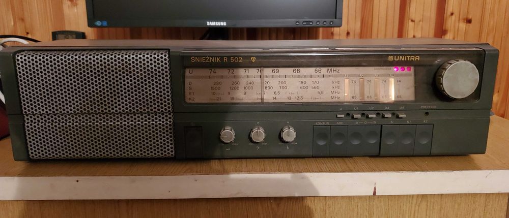 Radio Unitra Śnieżnik R 502