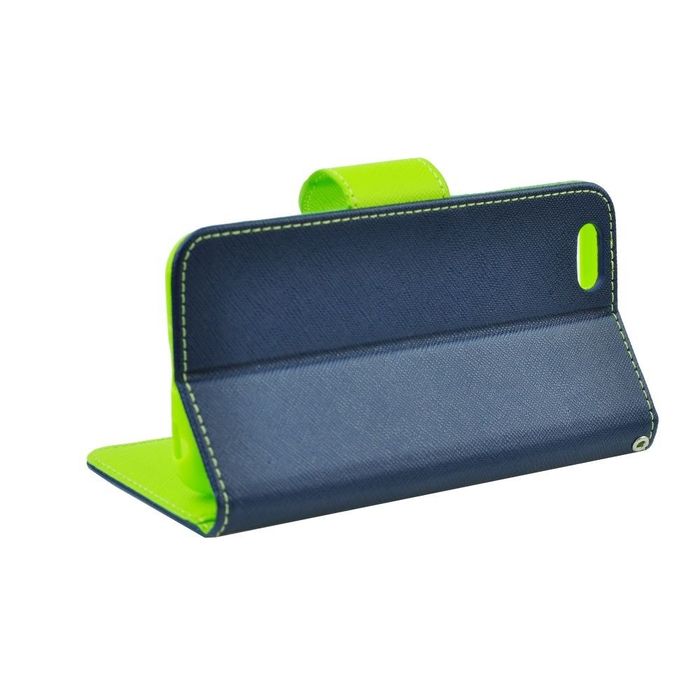 Etui Fancy Book HTC Desire 12+ Dark Blue / Lime