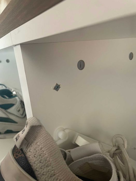 Sapateira branca - BISSA IKEA