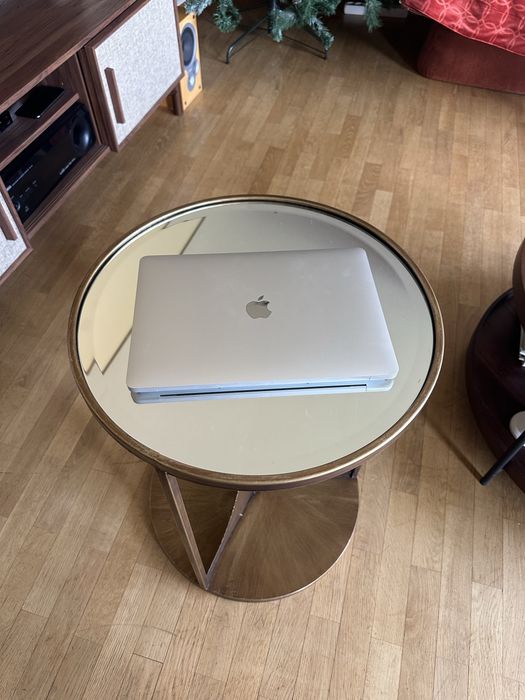 Mesa Lateral em Metal e Espelho da Area