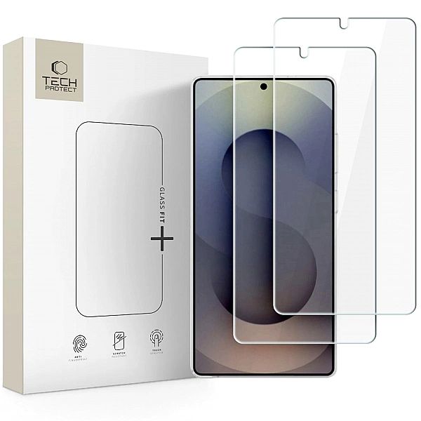 Szkło Hartowane Tech-Protect Glass Fit+ 2-Pack Galaxy S26 Ultra Clear