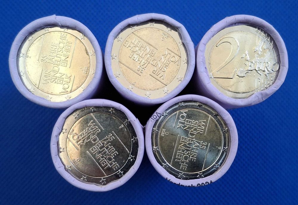 Alemanha - 2 euro 2025 (35º aniversário da unidade alemã)