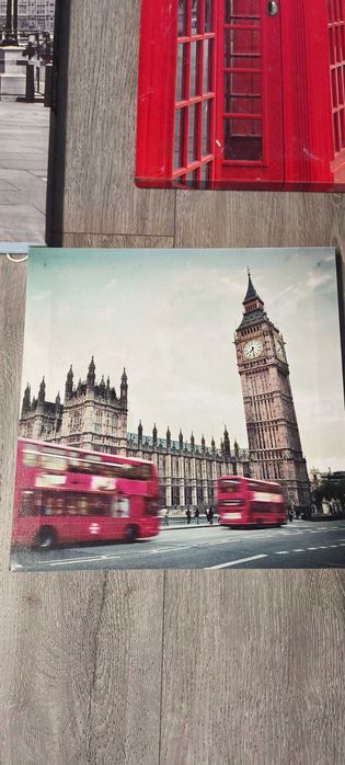 3 Quadros decorativos – Londres