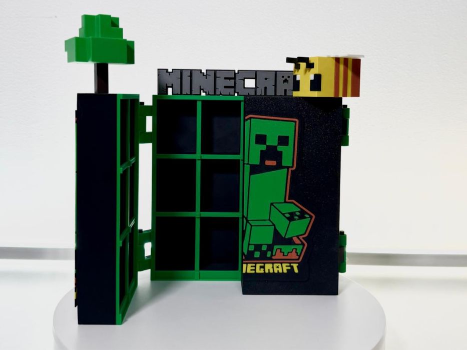 Підставка для іграшок minecraft kinder joy