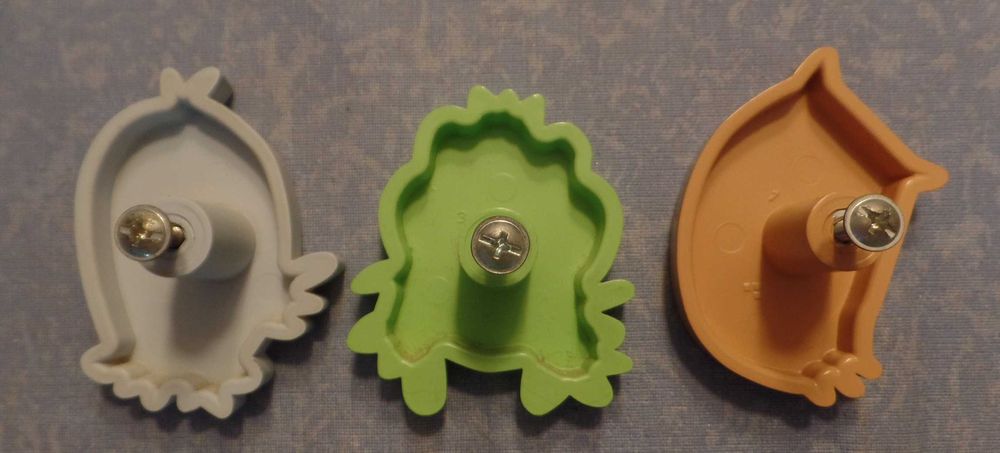 6 Puxadores de criança para portas em plástico (98)