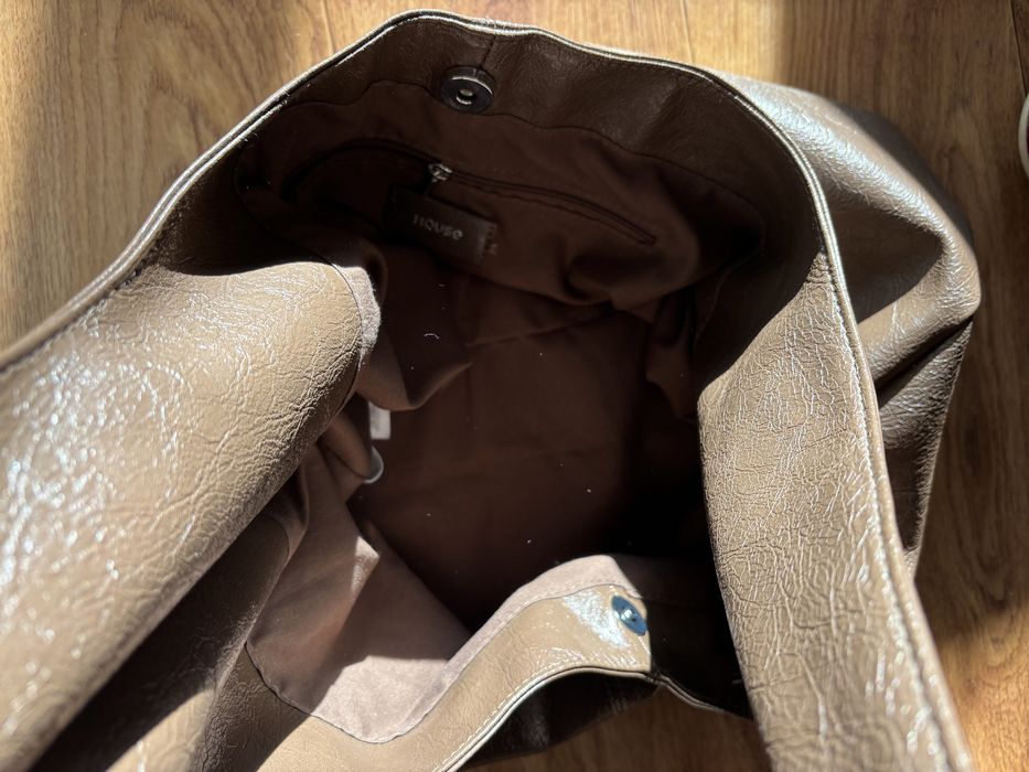 Шоколадний шопер сумка від House