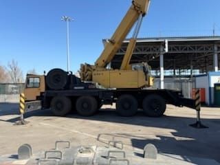 Автокран Liebher  LTM10/60 люлька для людей 48м+гусьок15м