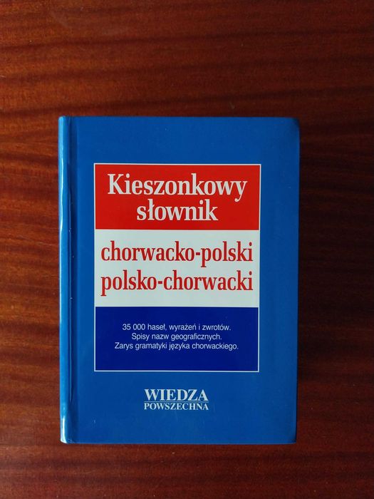 Kieszonkowy słownik chorwacko - polski, polsko - chorwacki
