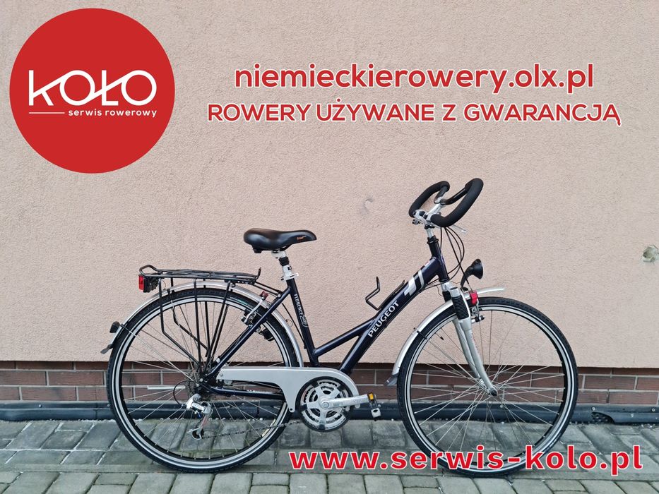 Rower damski damka PEUGEOT koła 28 SHIMANO aluminium rabat WYSYŁKA