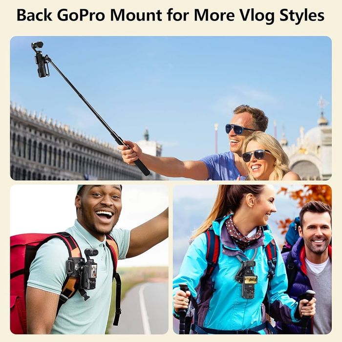 Magnetyczny uchwyt AMAZEAR OP3 do DJI Osmo Pocket 3,