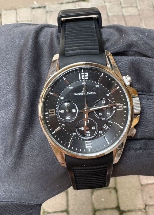 Jacques Lemans 1-1588 Chronograph | Оригінал