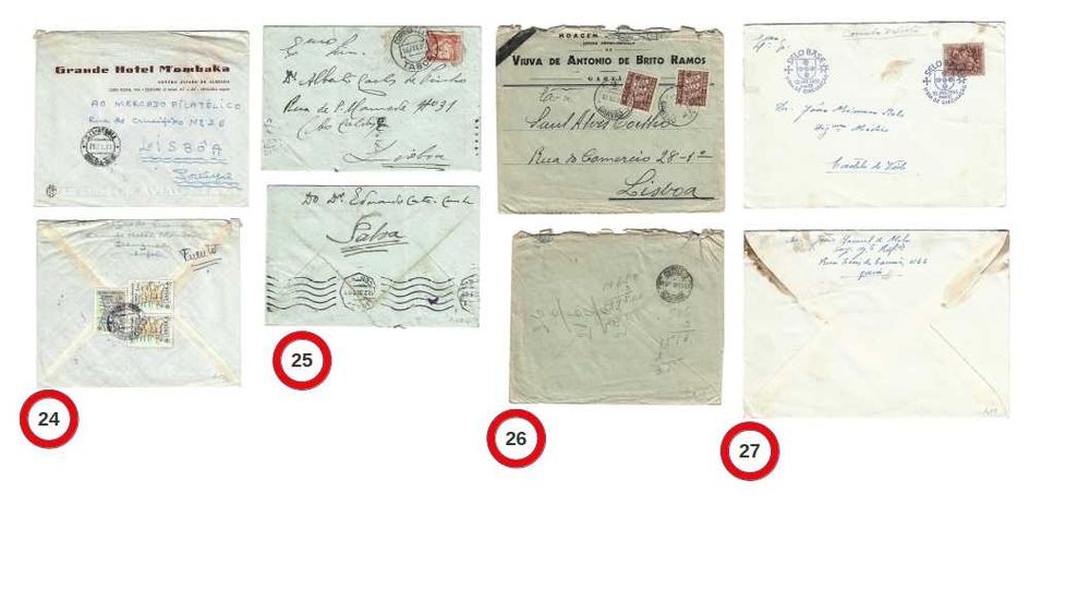 Cartas e Documentos Antigos - Lote 1
