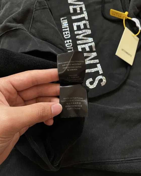Худі vetements оверсайз