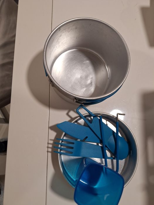 Quechua panela marmita campismo escuteiros aluminio