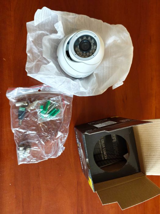 EVX-AHD100IR-W EVERMAX Kamera kopułowa AHD 720P, 1.3Mpx SONY Exmor CMOS, OSD UTC