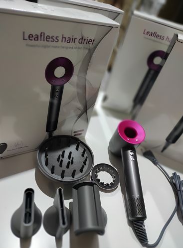 Secador iónico com acessórios