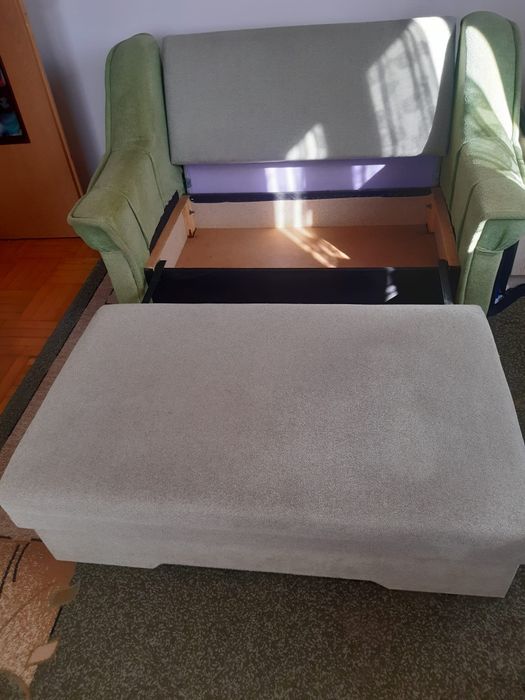 Fotel dwuosobowy rozkładany