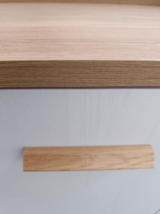 Cómoda branco com espelho