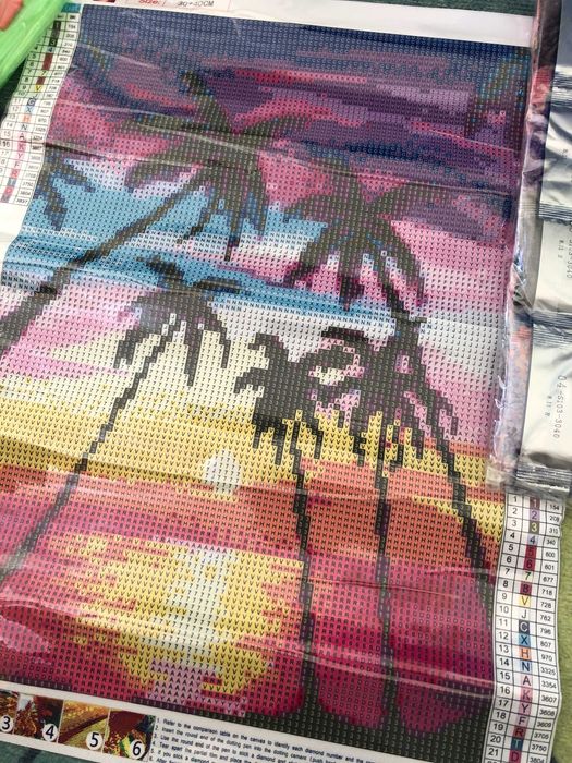 Kit de diamond painting novo