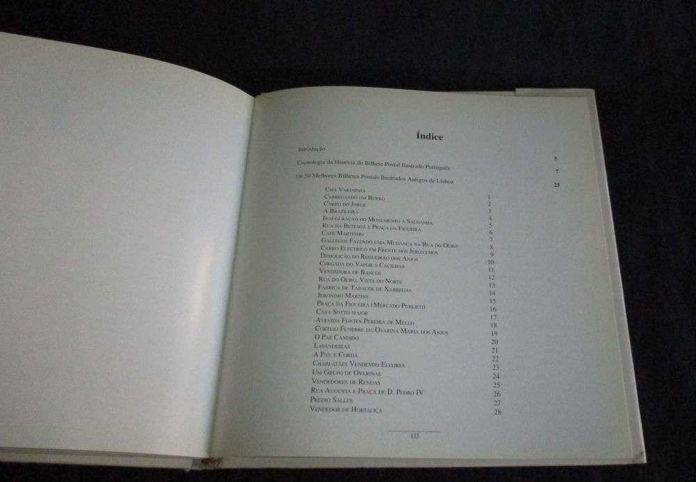 Livro Os Melhores Postais Antigos de Lisboa
