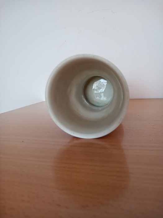 Arabia Finland. Wazon porcelanowy. Biskwitowy.