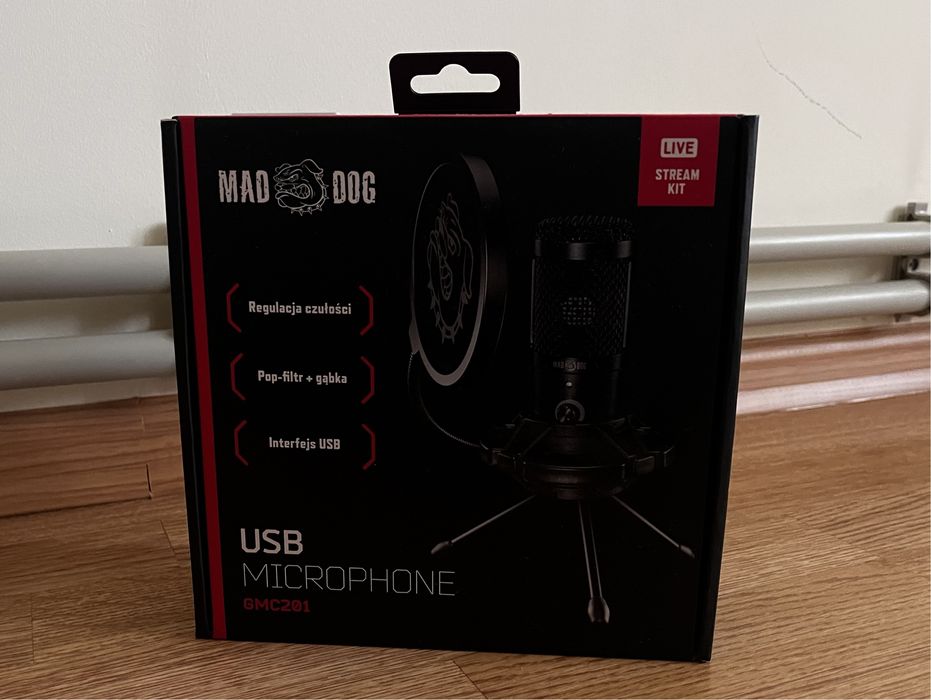 Мікрофон, Мікрофон до пк, Запис звуку Mad Dog / мед дог