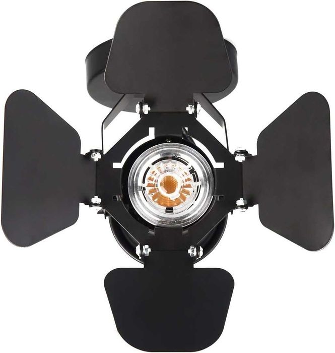 Loft industrialna lampa teatralna w stylu vintage, regulowany kąt