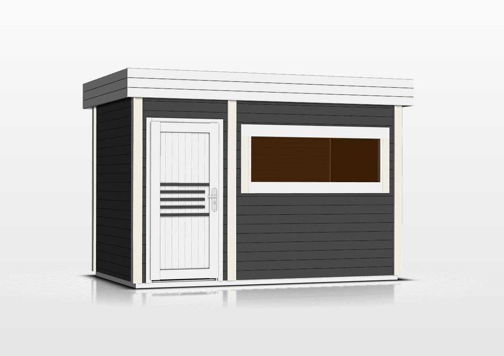 Sauna Ogrodowa Zewnętrzna MegS06 - 350 x 200 cm