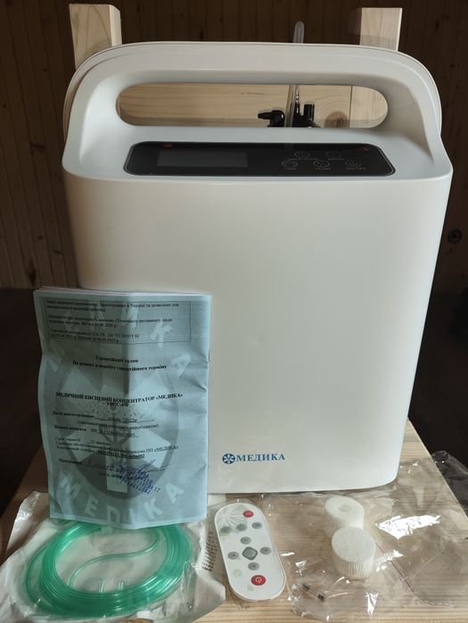 Кисневий апарат концентратор «МЕДИКА» Y007C-1W З ОПЦІЯМИ НЕБУЛАЙЗЕРА