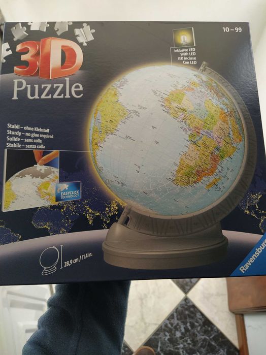 Puzzle 3D - Globo Terrestre