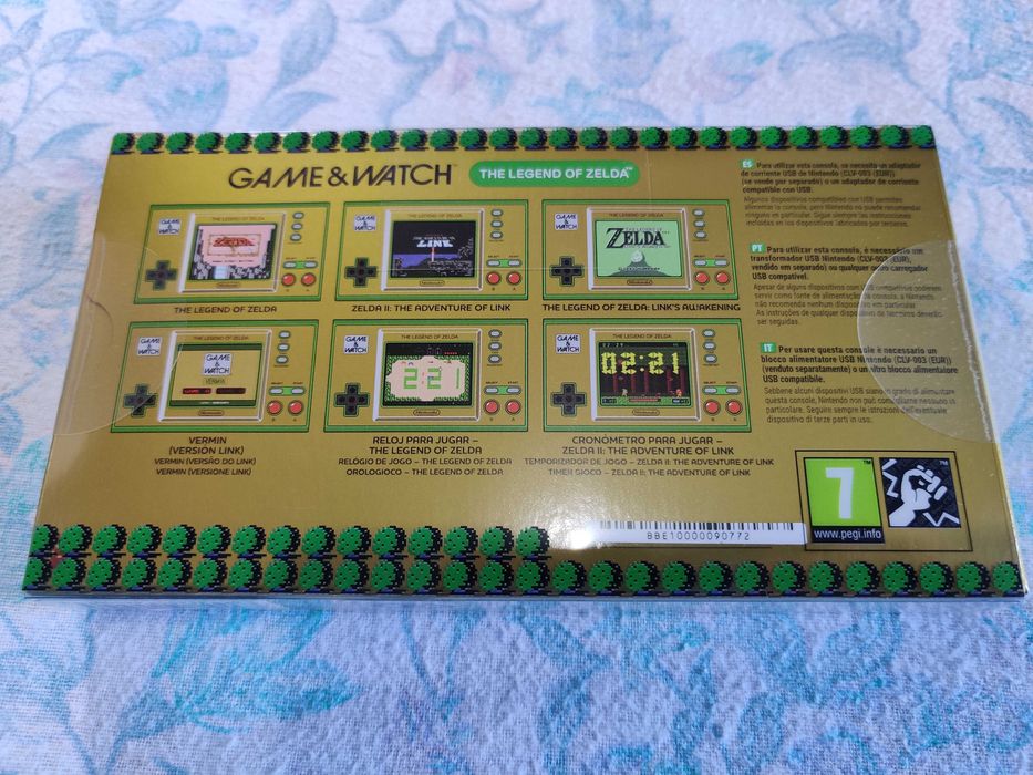 Game & Watch: The Legend of Zelda (Novo, Selado)