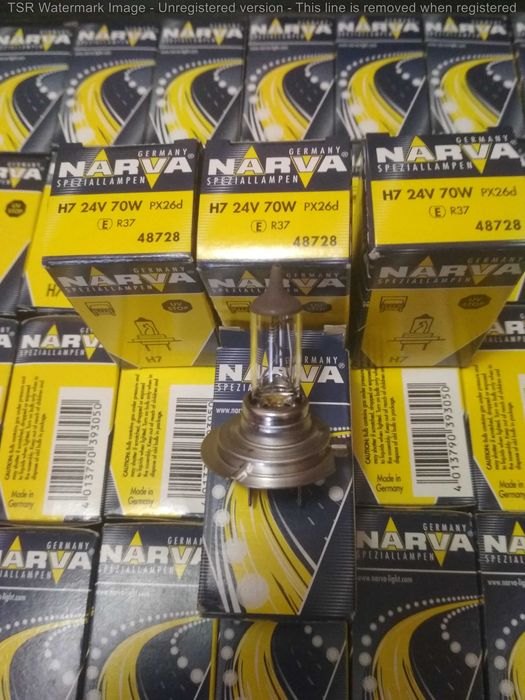Автолампы NARVA H7 24V 70W PX26d (48728) VolvoFH/FM,RENAULT,SCANIA,MAN
