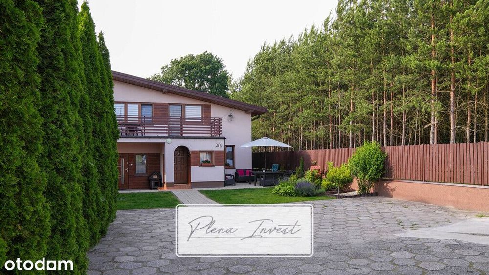 Wykończony dom | piękna działka | las i rzeka
