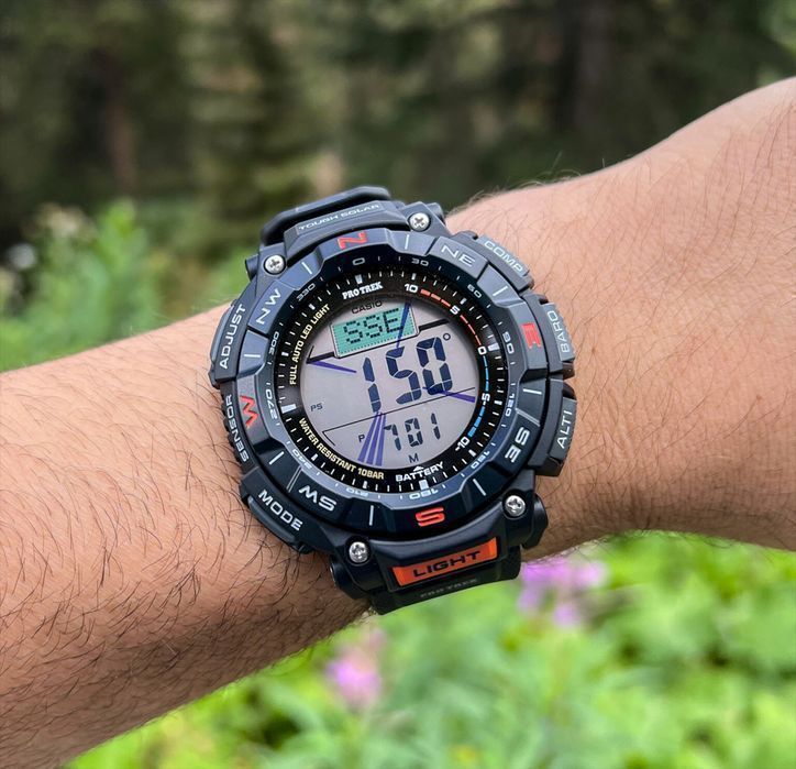 Часы Casio Pro-Trek PRG-340-1E ! Оригинал! Фирменная гарантия 2 года.