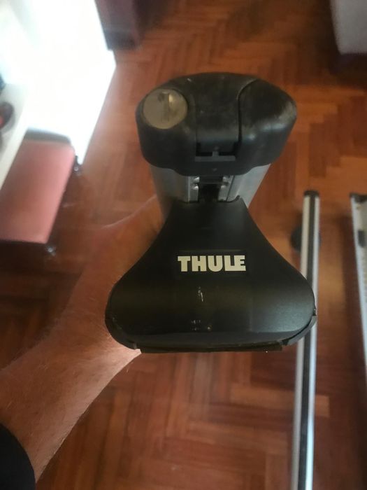 Barras de tejadilho e suporte bicicleta Thule