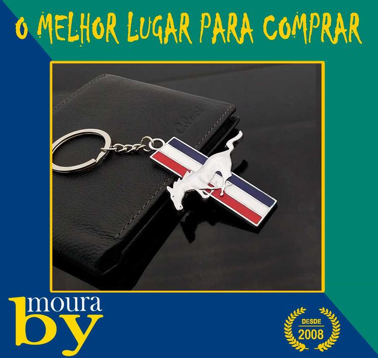 Porta chaves Ford Mustang 50 anos