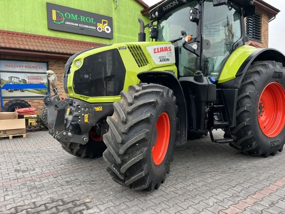 Claas Axion 830 won 820 fendt 930  ciągnik Claas Axion 830 cebis 850 case puma