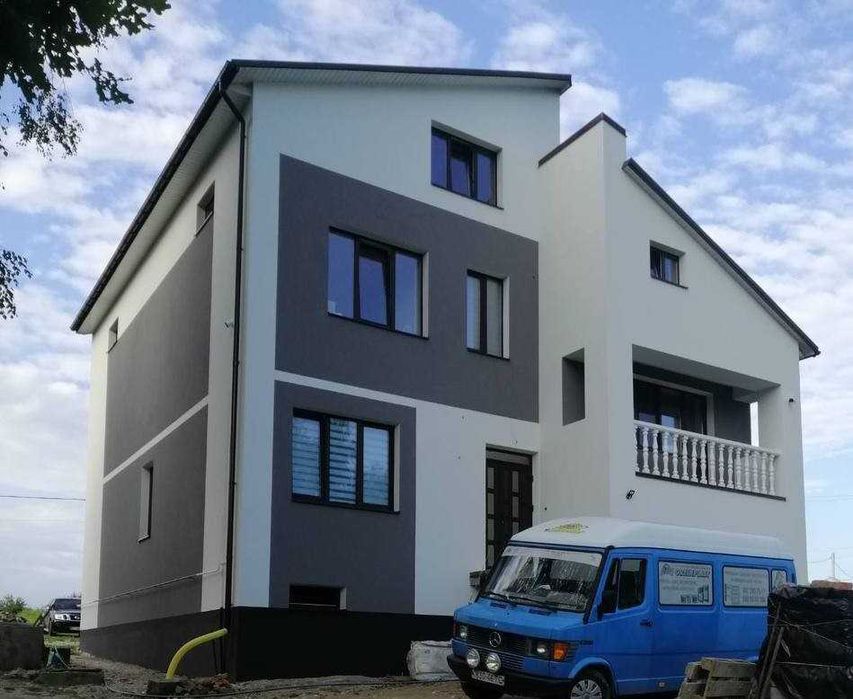 Фасадні роботи/Пінопластом і Мінеральною ватою/Утеплення фасадів