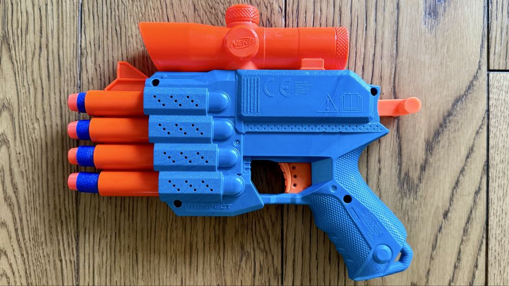 Nerf ELITE Prospect 2.0 strzelba pistolet na strzałki
