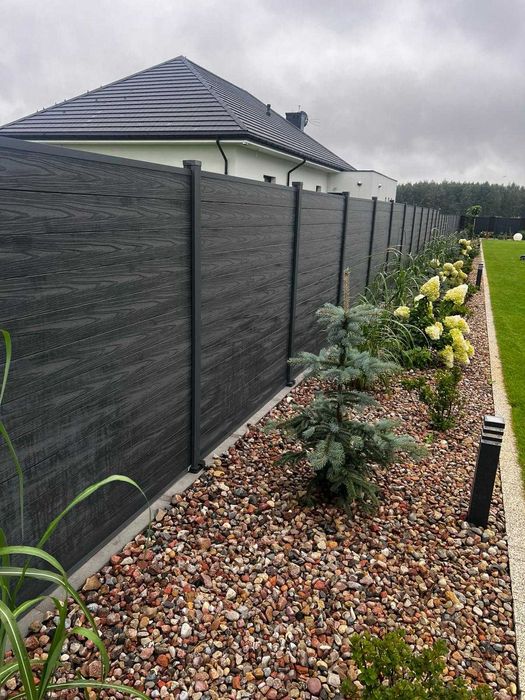 Ogrodzenie kompozytowo-aluminiowe 1780x1800mm
