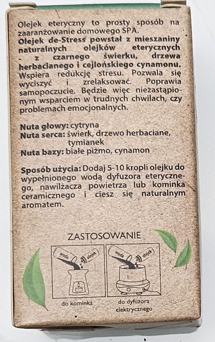 Olejek pachnąca szafa DE-STRESS