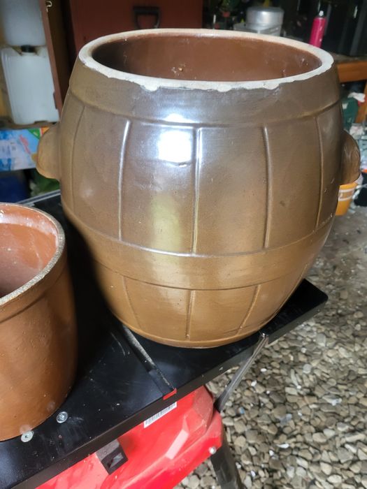 Garnki krzemionkowe, donice na kwiaty