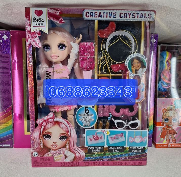Rainbow High Creative Crystals Bella Рейнбоу хай Белла Кристал 121367