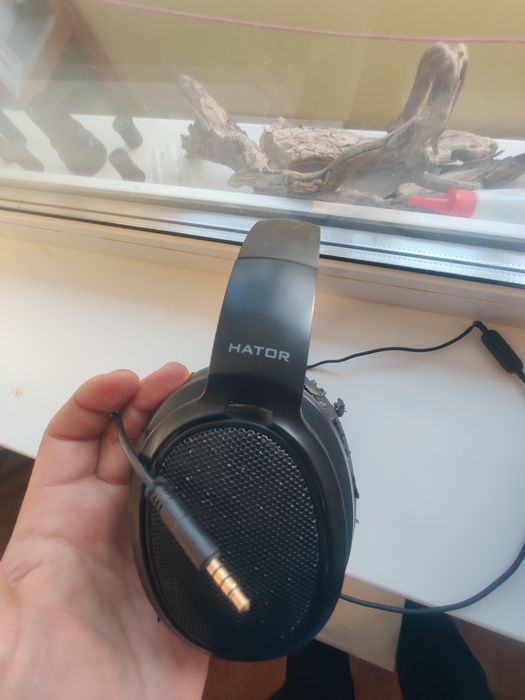 Игровые наушники  Hator Hellraizer Black