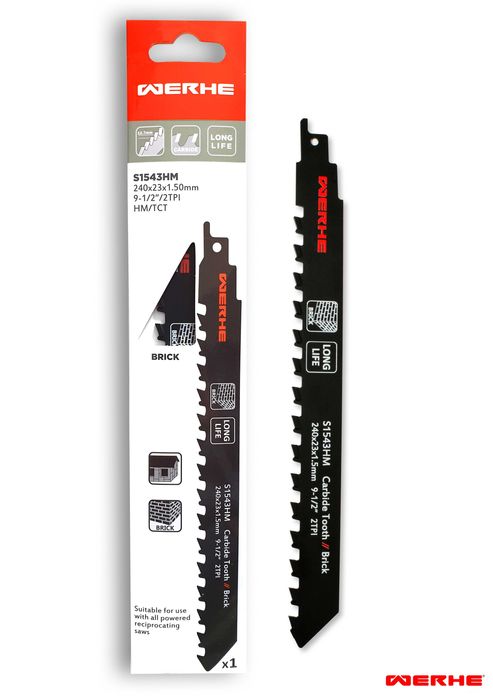 Brzeszczot do piły szablastej S1543 HM WERHE