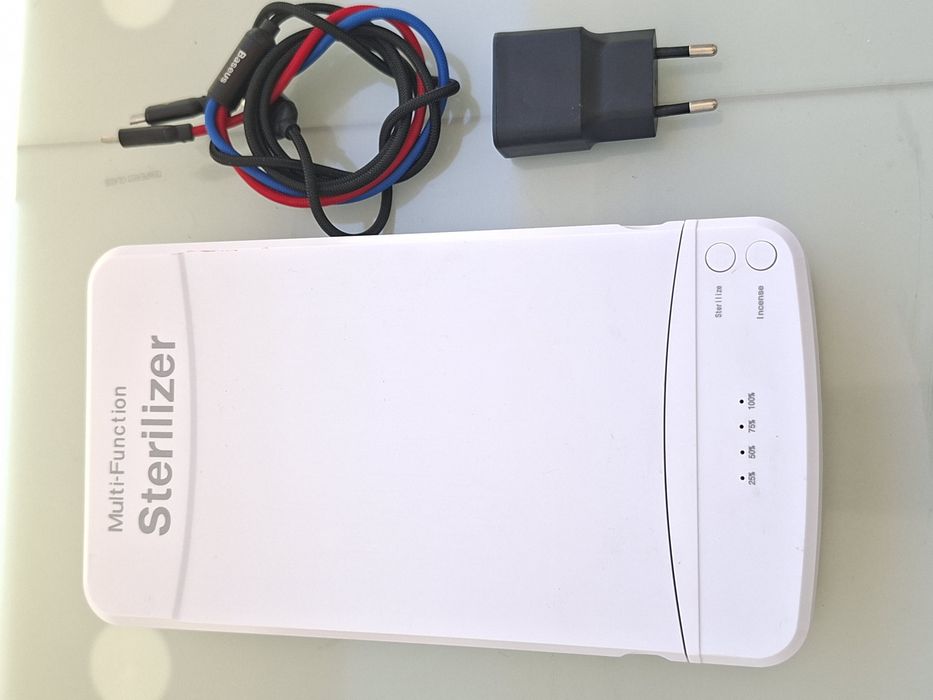 kit unhas profissional Manicure, Aspirador pó unhas + Esterilizador