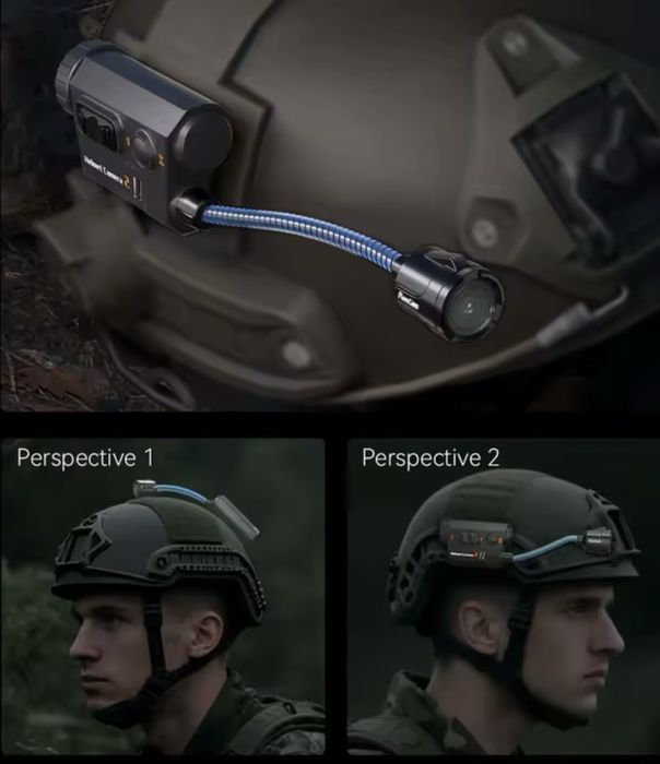 Новинка! Екшн камера RunCam Helmet Cam 2 на шолом тактичний