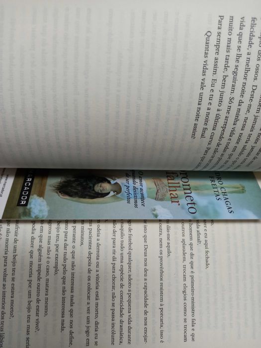 Livro: Prometo Falhar - Pedro Chagas Freitas